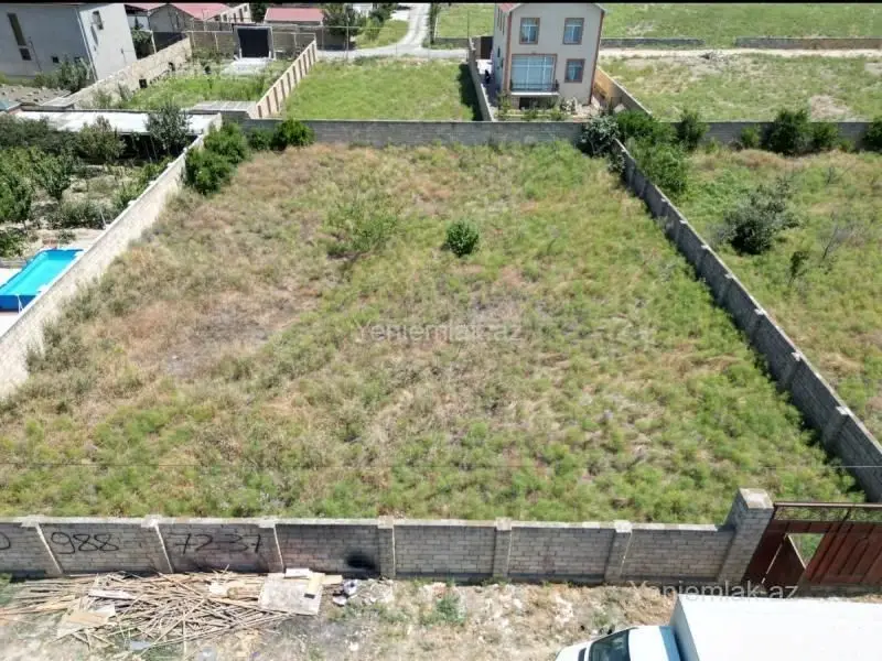 15 000 AZN - 10 sot Torpaq Satılır, Novxanı, Abşeron