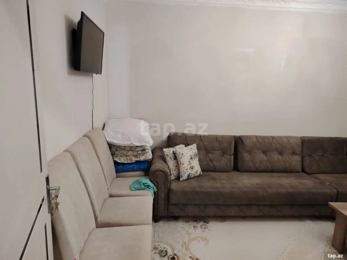 500 AZN - 3 otaqlı mənzil Kirayə (aylıq), Binə qəs., Xəzər, Bakı