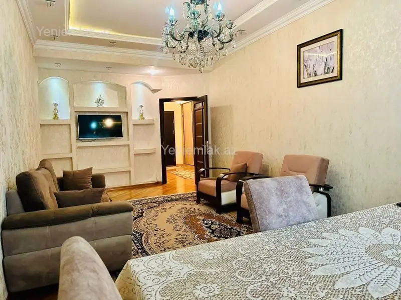 1 000 AZN - 3 otaqlı mənzil Kirayə (aylıq), Yasamal qəs., Yasamal, Bakı