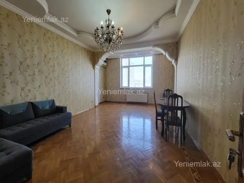 1 100 AZN - 3 otaqlı mənzil Kirayə (aylıq), Nərimanov, Bakı
