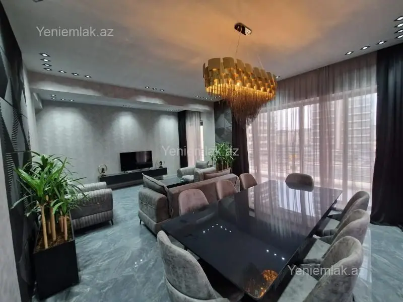 3 500 AZN - 3 otaqlı mənzil Kirayə (aylıq), Ağ şəhər, Xətai, Bakı