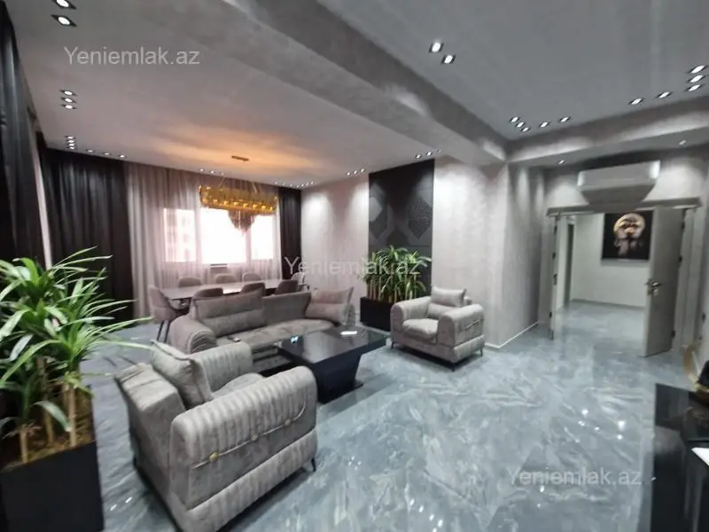 3 500 AZN - 3 otaqlı mənzil Kirayə (aylıq), Ağ şəhər, Xətai, Bakı