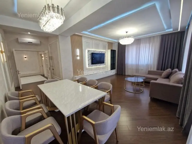 3 000 AZN - 3 otaqlı mənzil Kirayə (aylıq), Ağ şəhər, Xətai, Bakı