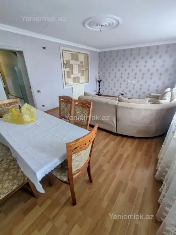 110 AZN - 3 otaqlı mənzil Kirayə (aylıq), 1-ci mikrorayon, Sumqayıt