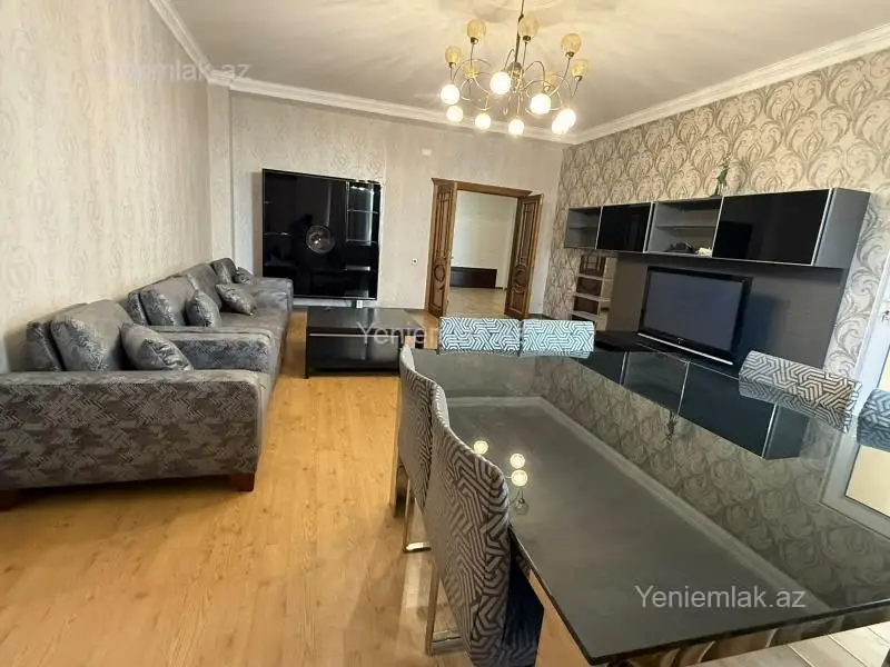 1 300 AZN - 4 otaqlı mənzil Kirayə (aylıq), Nəsimi, Bakı