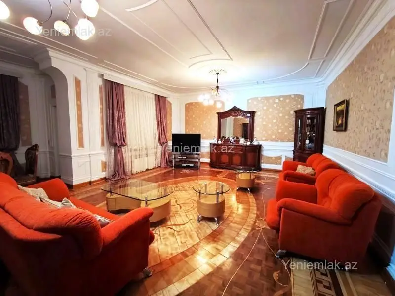 1 200 AZN - 4 otaqlı mənzil Kirayə (aylıq), Nəsimi, Bakı