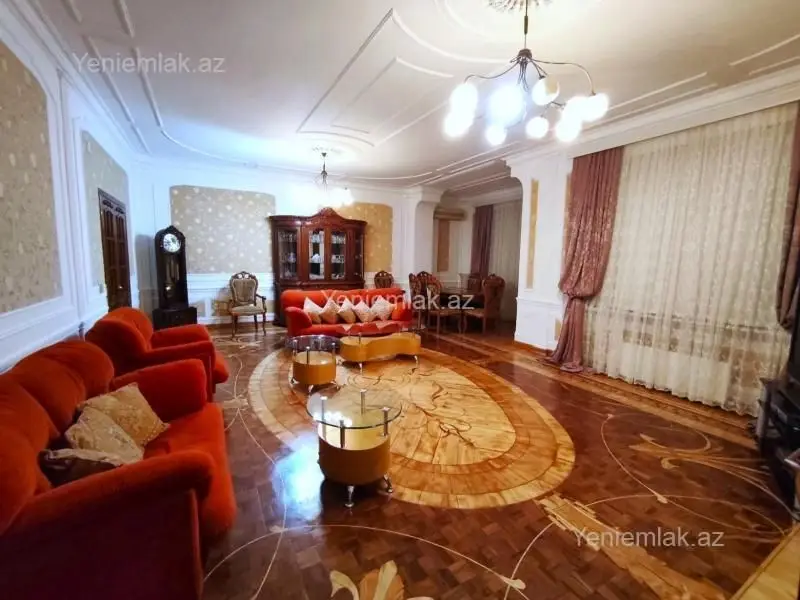 1 200 AZN - 4 otaqlı mənzil Kirayə (aylıq), Nəsimi, Bakı