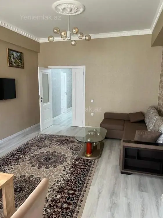 1 200 AZN - 3 otaqlı mənzil Kirayə (aylıq), Nəsimi, Bakı