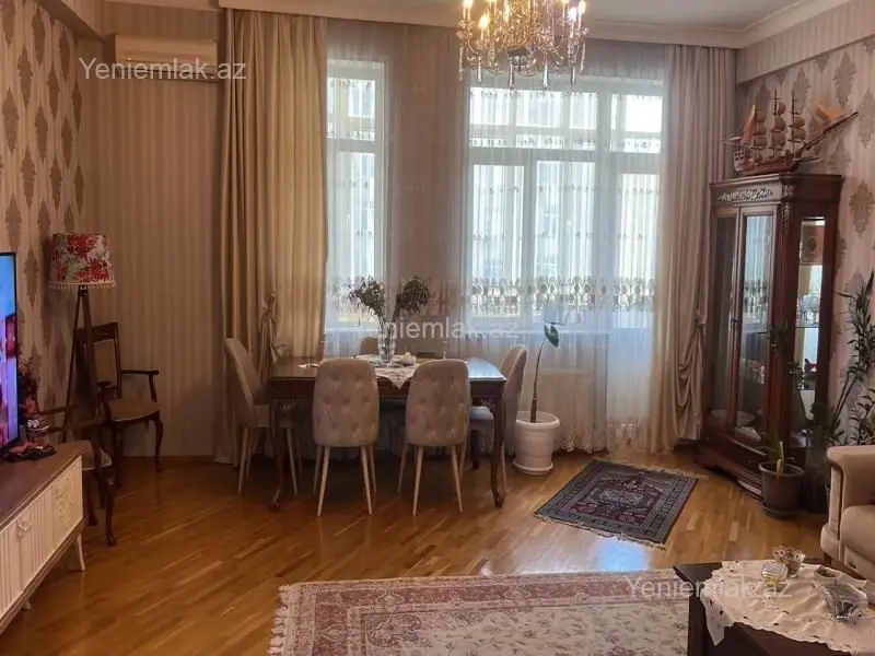 1 100 AZN - 3 otaqlı mənzil Kirayə (aylıq), Nəsimi, Bakı