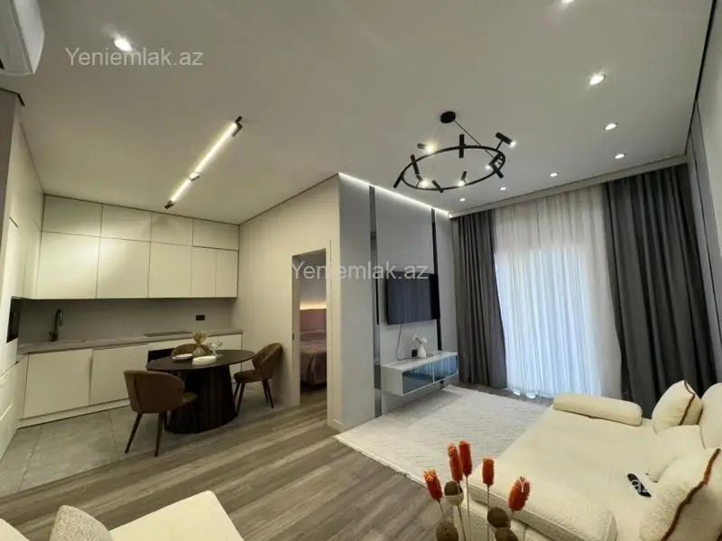1 600 AZN - 2 otaqlı mənzil Kirayə (aylıq), Ağ şəhər, Xətai, Bakı