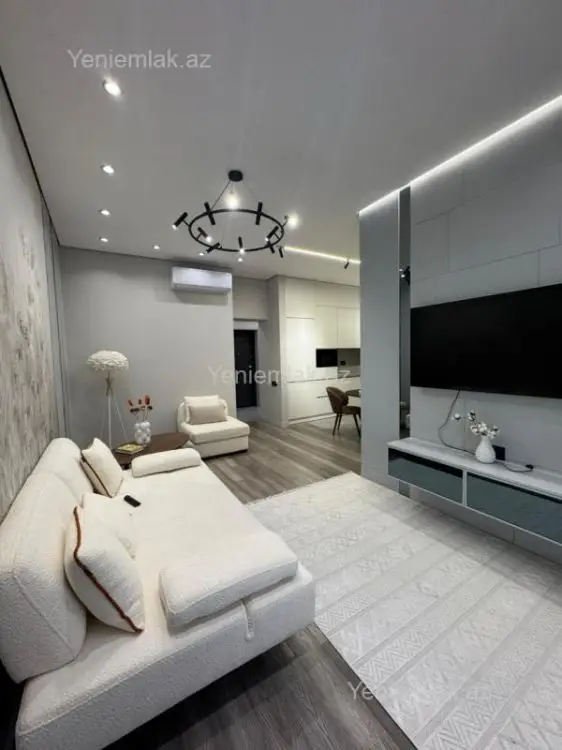 1 600 AZN - 2 otaqlı mənzil Kirayə (aylıq), Ağ şəhər, Xətai, Bakı