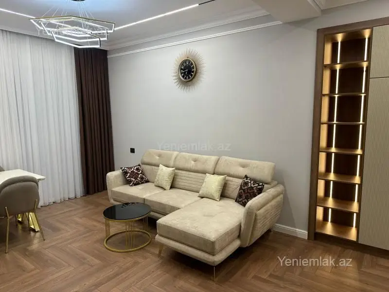 1 800 AZN - 2 otaqlı mənzil Kirayə (aylıq), Ağ şəhər, Xətai, Bakı