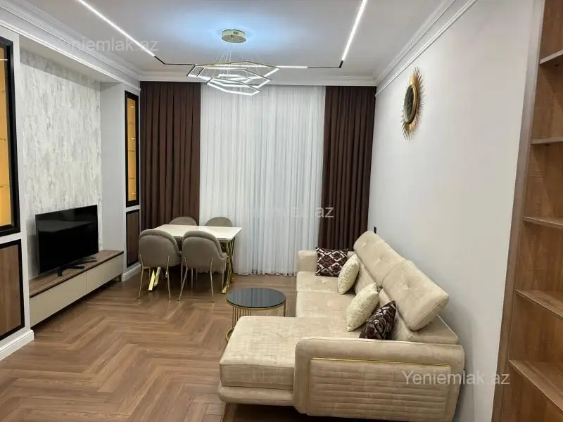 1 800 AZN - 2 otaqlı mənzil Kirayə (aylıq), Ağ şəhər, Xətai, Bakı