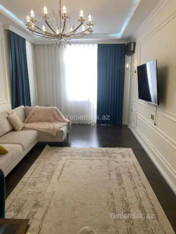 1 000 AZN - 3 otaqlı mənzil Kirayə (aylıq), Əhmədli, Xətai, Bakı