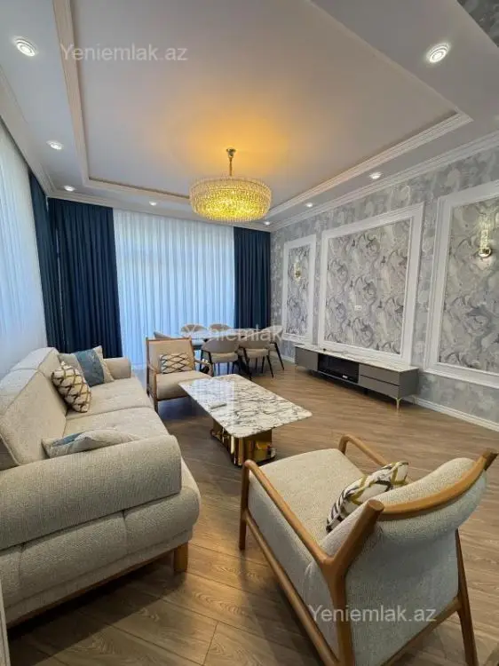 2 700 AZN - 3 otaqlı mənzil Kirayə (aylıq), Ağ şəhər, Xətai, Bakı