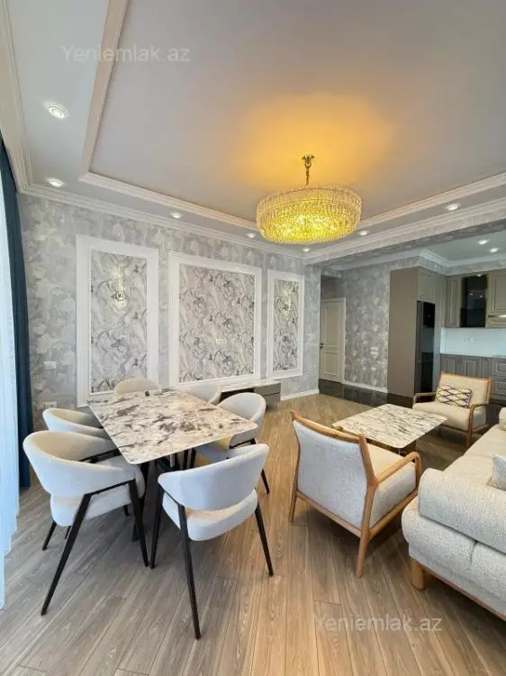 2 700 AZN - 3 otaqlı mənzil Kirayə (aylıq), Ağ şəhər, Xətai, Bakı