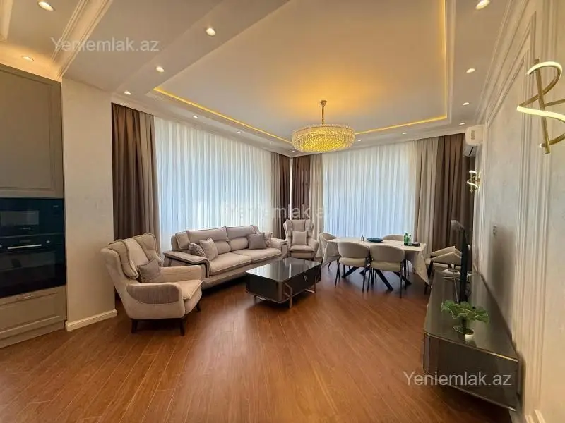 3 000 AZN - 3 otaqlı mənzil Kirayə (aylıq), Ağ şəhər, Xətai, Bakı