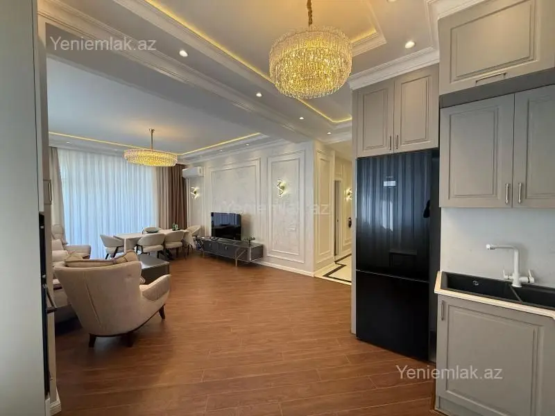 3 000 AZN - 3 otaqlı mənzil Kirayə (aylıq), Ağ şəhər, Xətai, Bakı