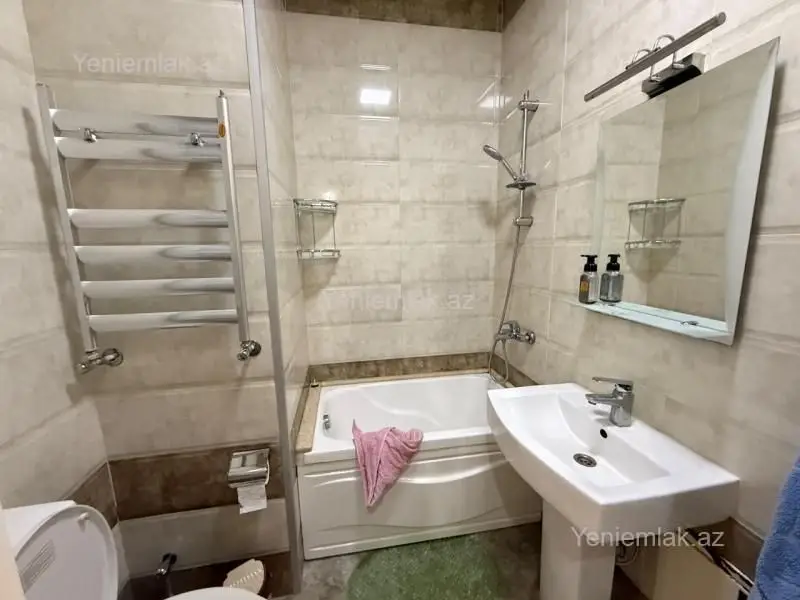 1 100 AZN - 2 otaqlı mənzil Kirayə (aylıq), Ağ şəhər, Xətai, Bakı
