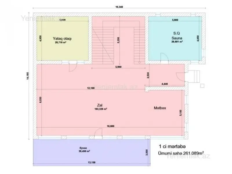 1 600 000 AZN - 9 otaqlı mənzil Satılır, Bayıl qəs., Səbail, Bakı