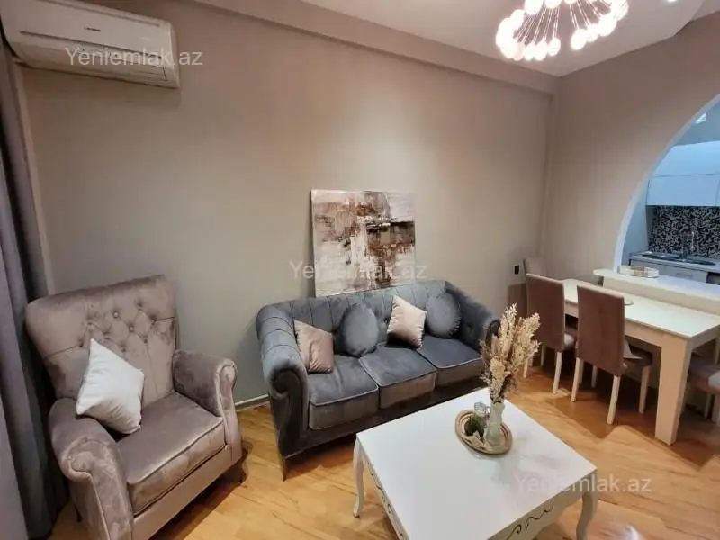 1 200 AZN - 2 otaqlı mənzil Kirayə (aylıq), Xətai, Bakı