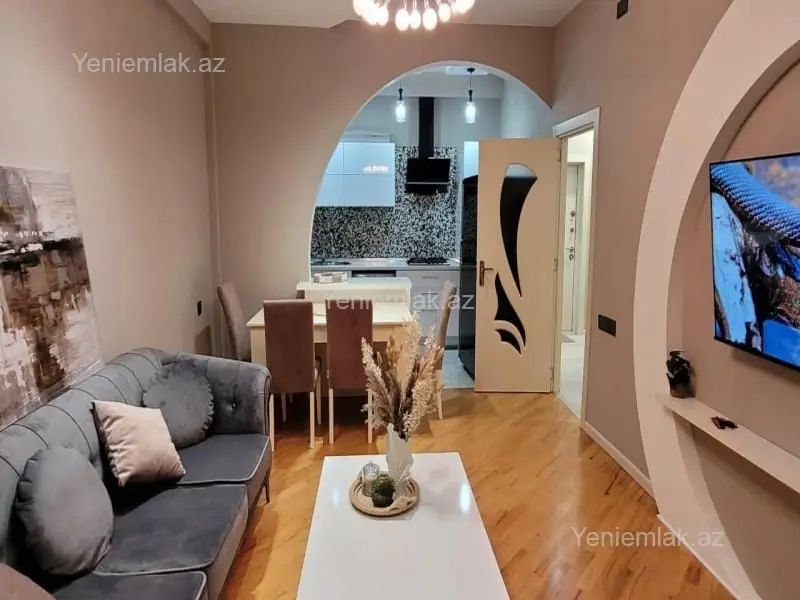 1 200 AZN - 2 otaqlı mənzil Kirayə (aylıq), Xətai, Bakı