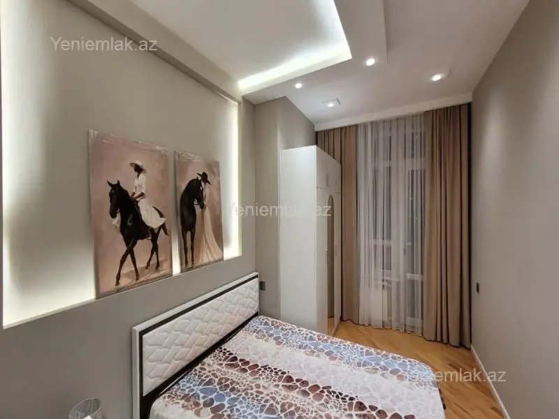 1 200 AZN - 2 otaqlı mənzil Kirayə (aylıq), Xətai, Bakı