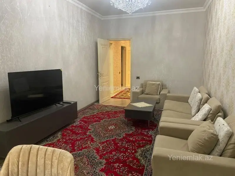 1 200 AZN - 2 otaqlı mənzil Kirayə (aylıq), Nərimanov, Bakı