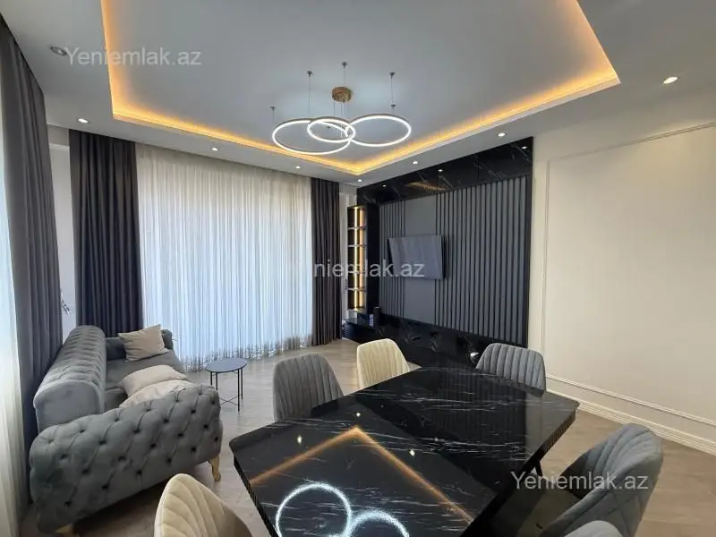 2 500 AZN - 3 otaqlı mənzil Kirayə (aylıq), Ağ şəhər, Xətai, Bakı
