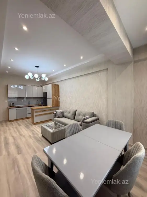 1 200 AZN - 2 otaqlı mənzil Kirayə (aylıq), Ağ şəhər, Xətai, Bakı