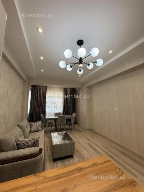 1 200 AZN - 2 otaqlı mənzil Kirayə (aylıq), Ağ şəhər, Xətai, Bakı