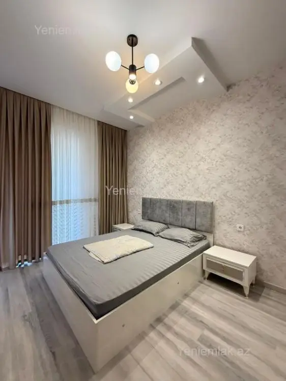 1 200 AZN - 2 otaqlı mənzil Kirayə (aylıq), Ağ şəhər, Xətai, Bakı