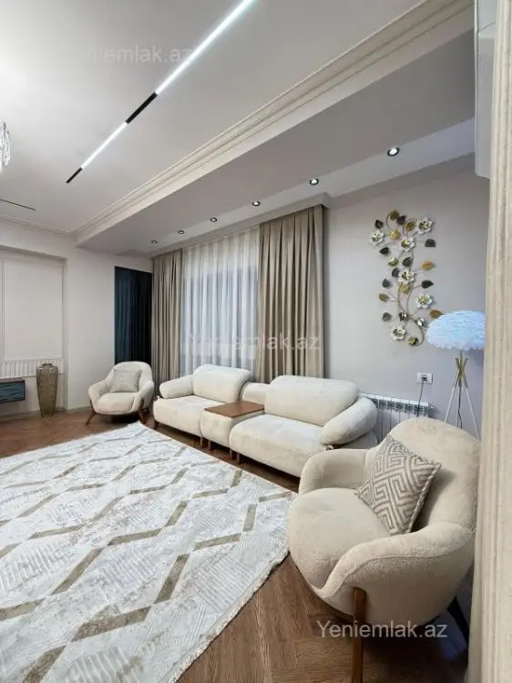 2 350 AZN - 3 otaqlı mənzil Kirayə (aylıq), Ağ şəhər, Xətai, Bakı
