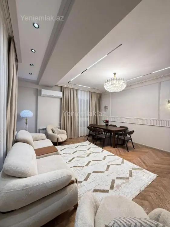 2 350 AZN - 3 otaqlı mənzil Kirayə (aylıq), Ağ şəhər, Xətai, Bakı