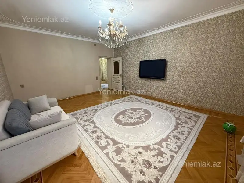 1 100 AZN - 3 otaqlı mənzil Kirayə (aylıq), Nərimanov, Bakı