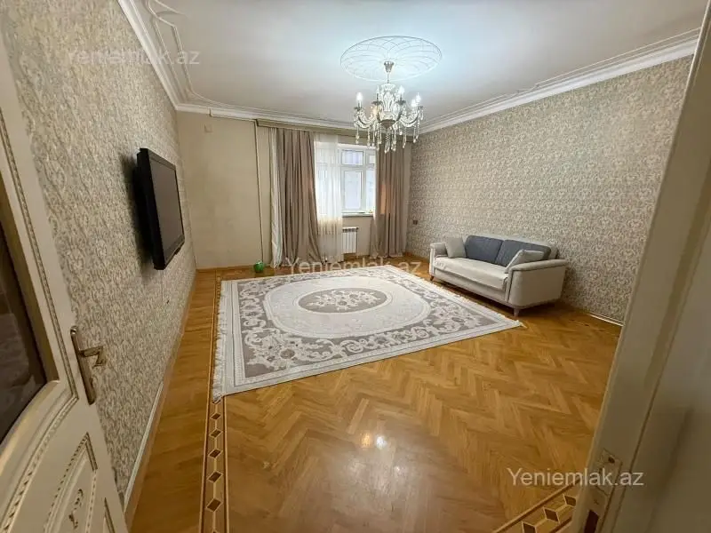 1 100 AZN - 3 otaqlı mənzil Kirayə (aylıq), Nərimanov, Bakı