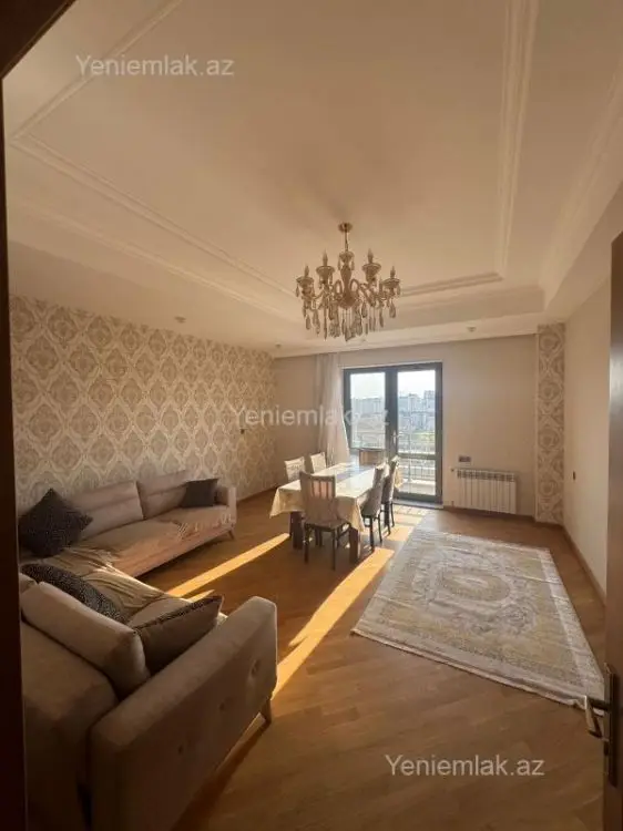 1 800 AZN - 3 otaqlı mənzil Kirayə (aylıq), Ağ şəhər, Xətai, Bakı
