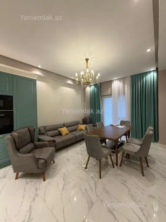 2 000 AZN - 3 otaqlı mənzil Kirayə (aylıq), Ağ şəhər, Xətai, Bakı