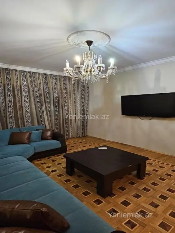 1 100 AZN - 4 otaqlı mənzil Kirayə (aylıq), Nəsimi, Bakı