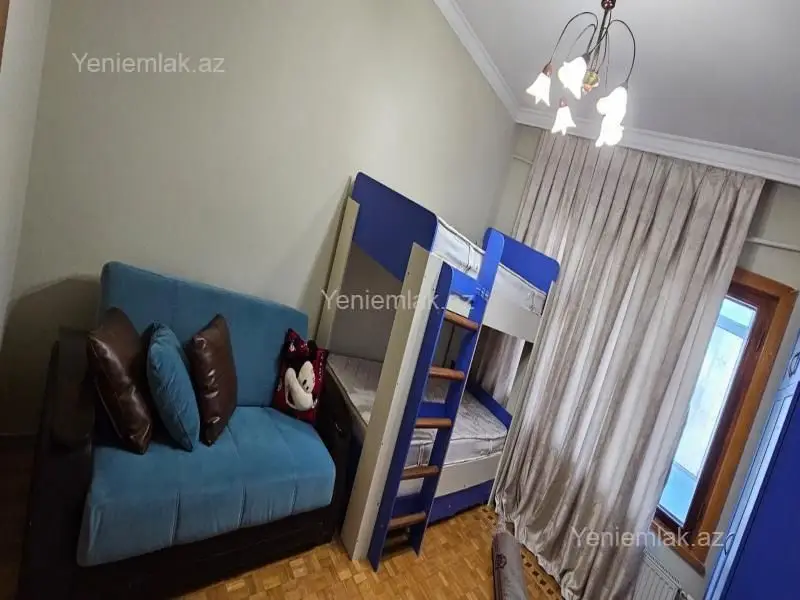 1 100 AZN - 4 otaqlı mənzil Kirayə (aylıq), Nəsimi, Bakı