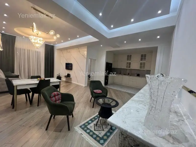 565 000 AZN - 3 otaqlı mənzil Satılır, Ağ şəhər, Xətai, Bakı
