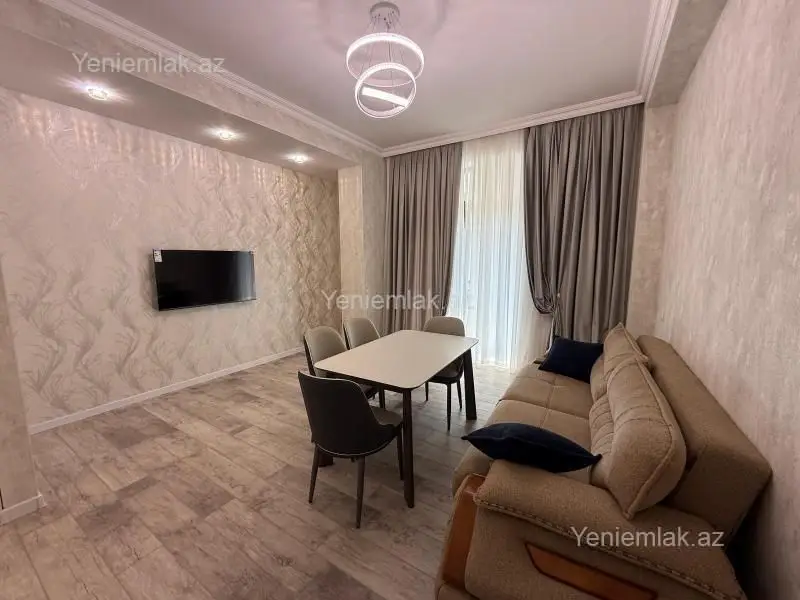 1 200 AZN - 2 otaqlı mənzil Kirayə (aylıq), Ağ şəhər, Xətai, Bakı