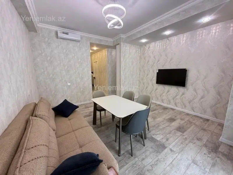1 200 AZN - 2 otaqlı mənzil Kirayə (aylıq), Ağ şəhər, Xətai, Bakı