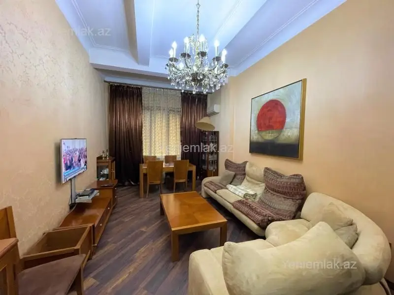 1 500 AZN - 2 otaqlı mənzil Kirayə (aylıq), Səbail, Bakı