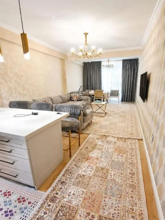 1 200 AZN - 2 otaqlı mənzil Kirayə (aylıq), Nərimanov, Bakı