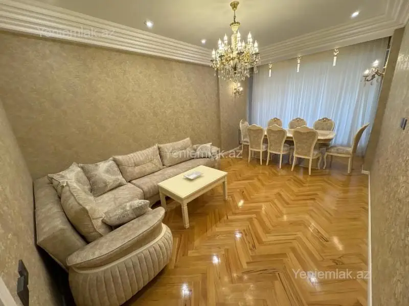1 500 AZN - 3 otaqlı mənzil Kirayə (aylıq), Nərimanov, Bakı