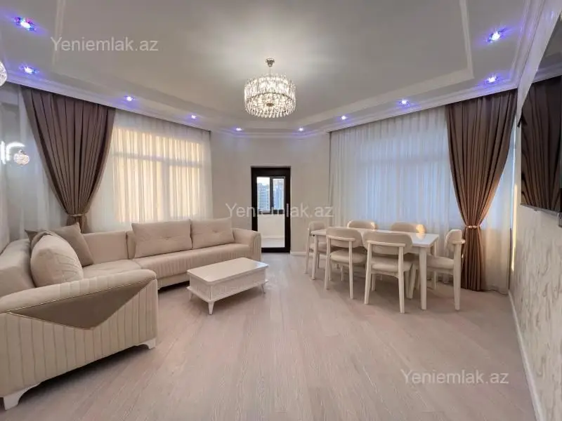 1 350 AZN - 3 otaqlı mənzil Kirayə (aylıq), Xətai, Bakı