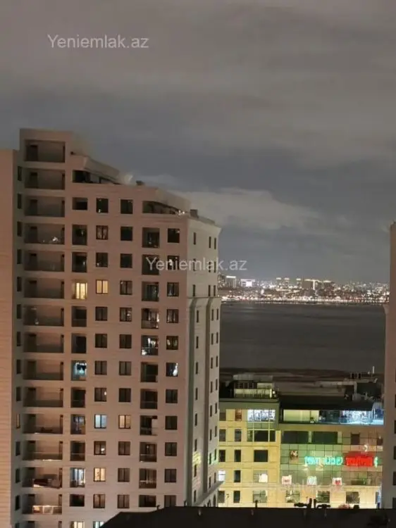 800 AZN - 3 otaqlı mənzil Kirayə (aylıq), Bayıl qəs., Səbail, Bakı