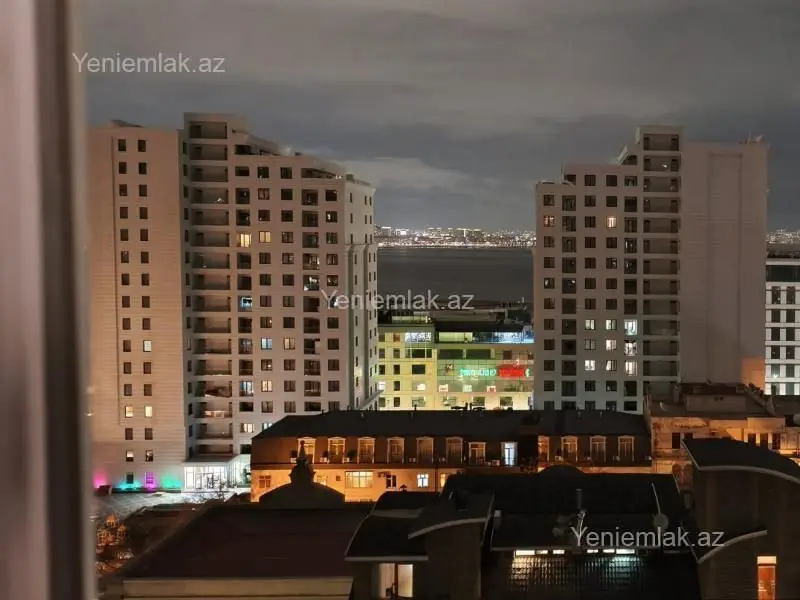 800 AZN - 3 otaqlı mənzil Kirayə (aylıq), Bayıl qəs., Səbail, Bakı