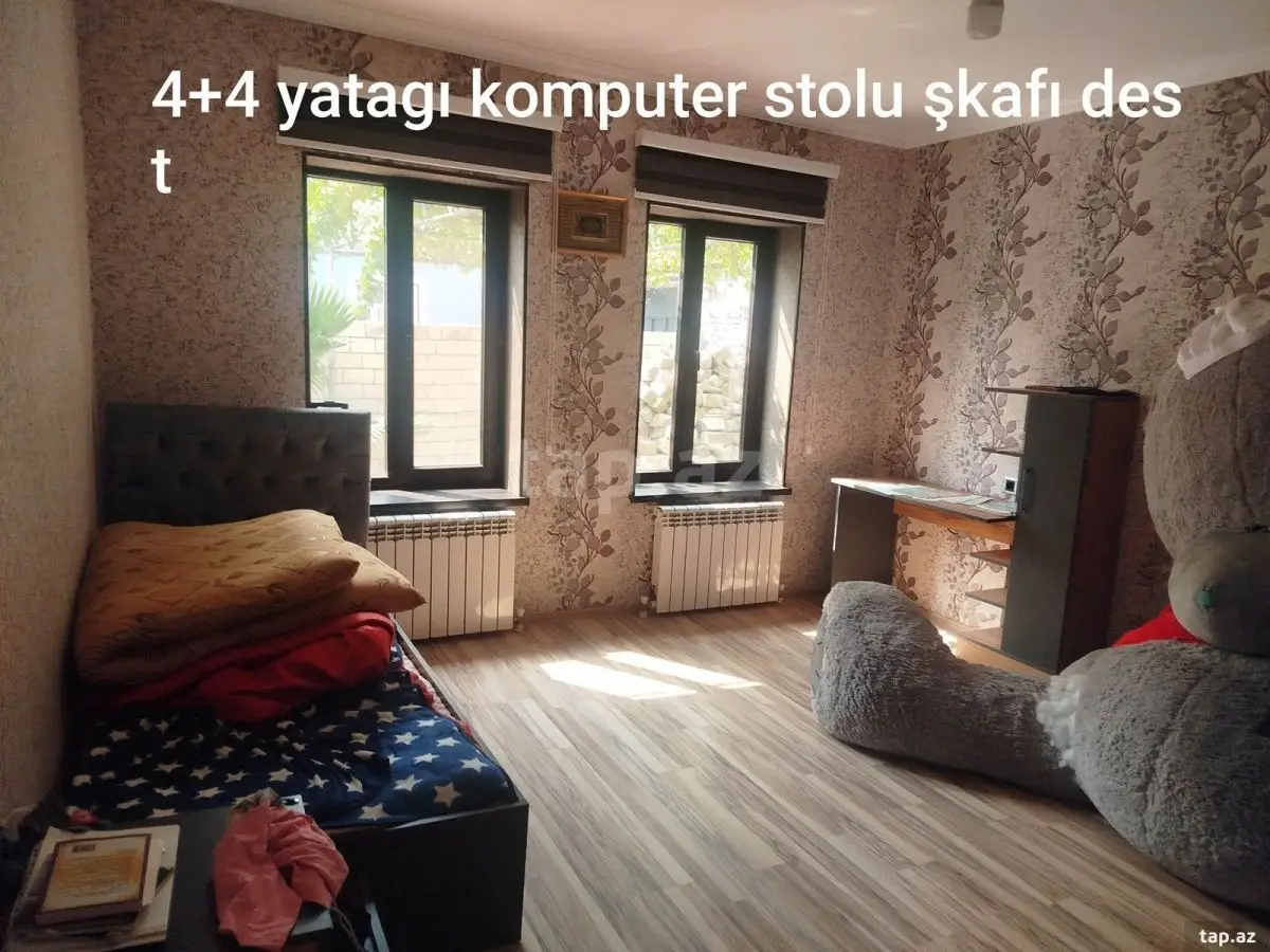 1 500 AZN - 4 otaqlı mənzil Kirayə (aylıq), Şirvan